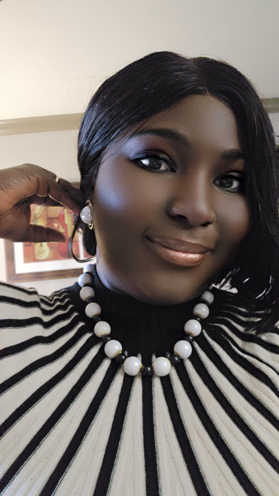 Necklace with earrings