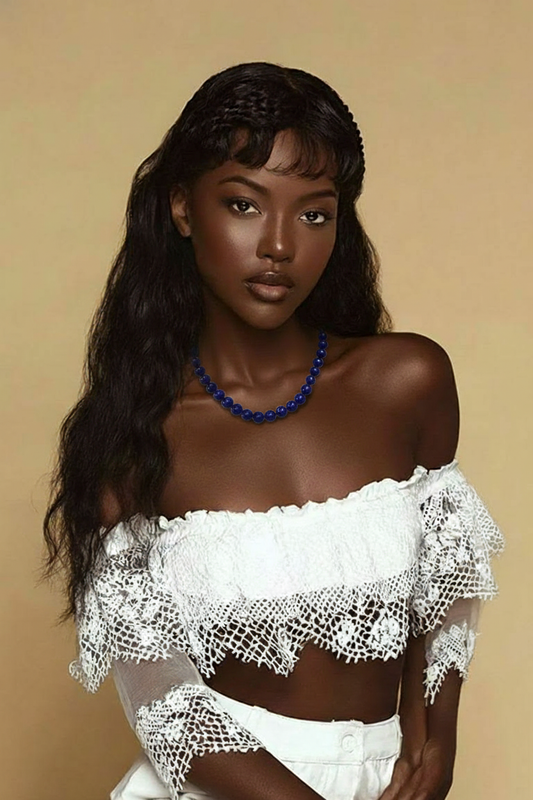 Necklace with earrings