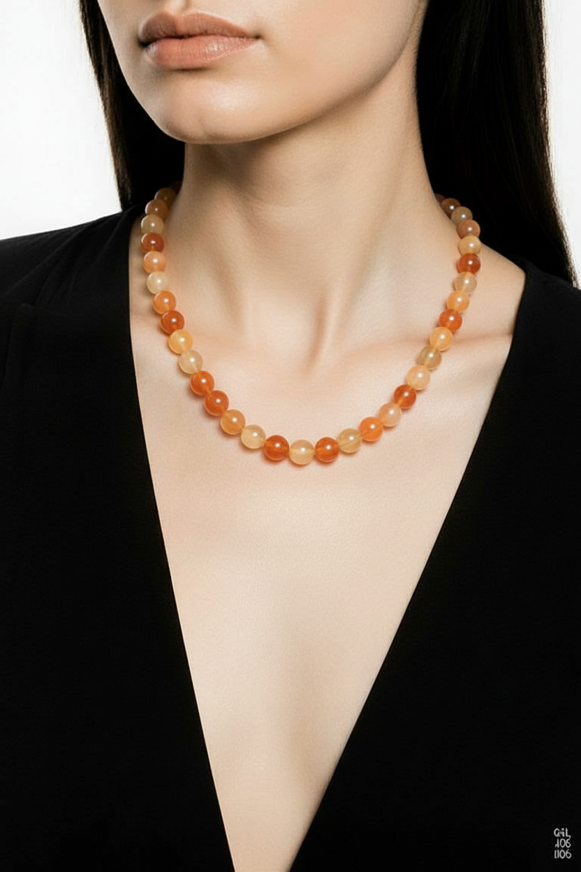 Necklace with earrings