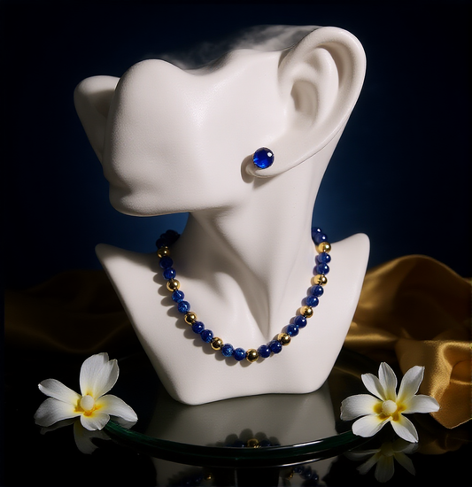 Necklace with earrings