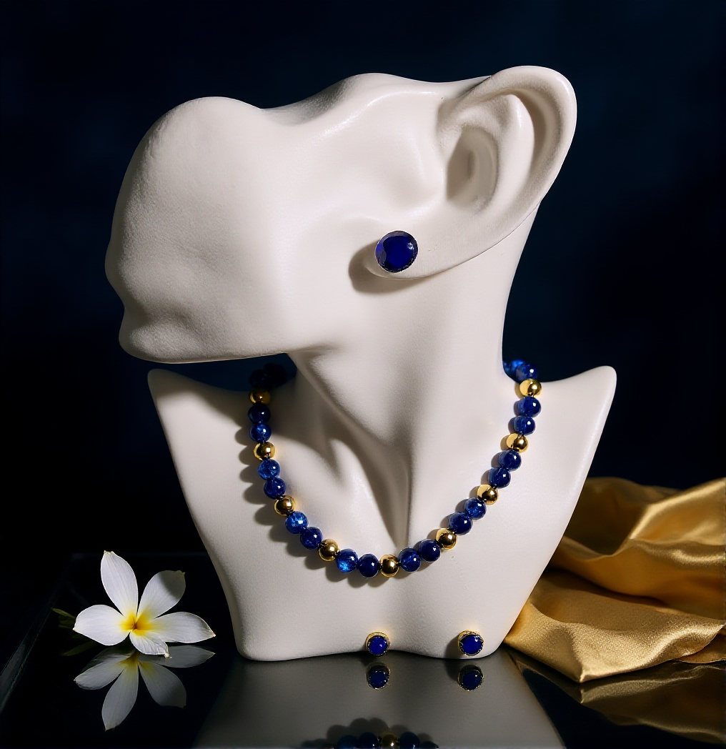 Necklace with earrings