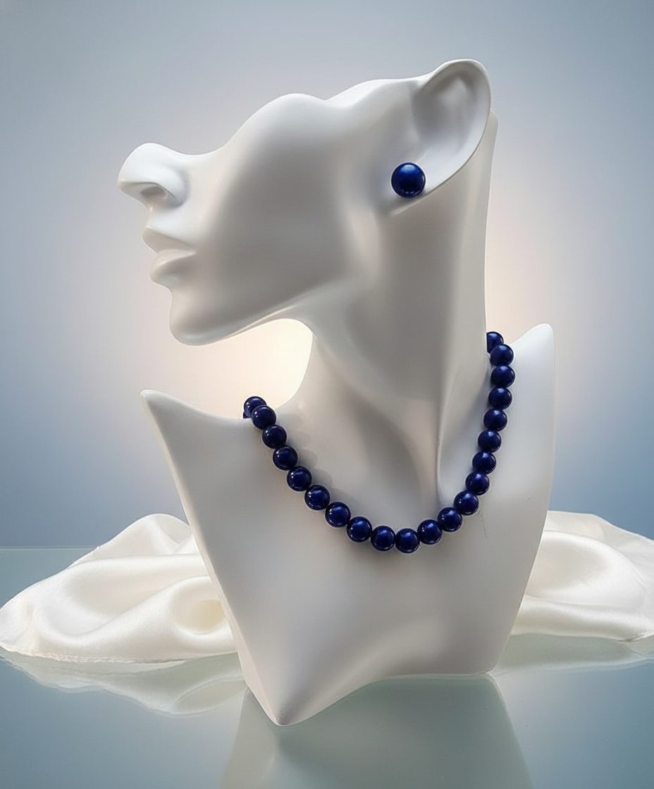 Necklace with earrings